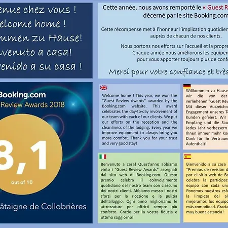 La Petite Chataigne De Collobrières Exterior foto